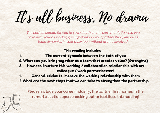 Pantry Chats: Business Relationship Tarot Reading